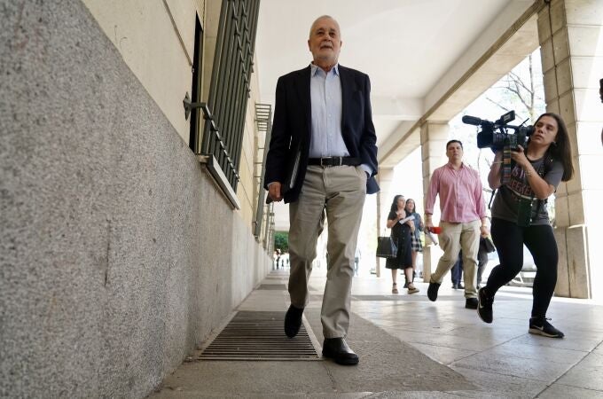 El ex presidente de la Junta de Andalucía José Antonio Griñán