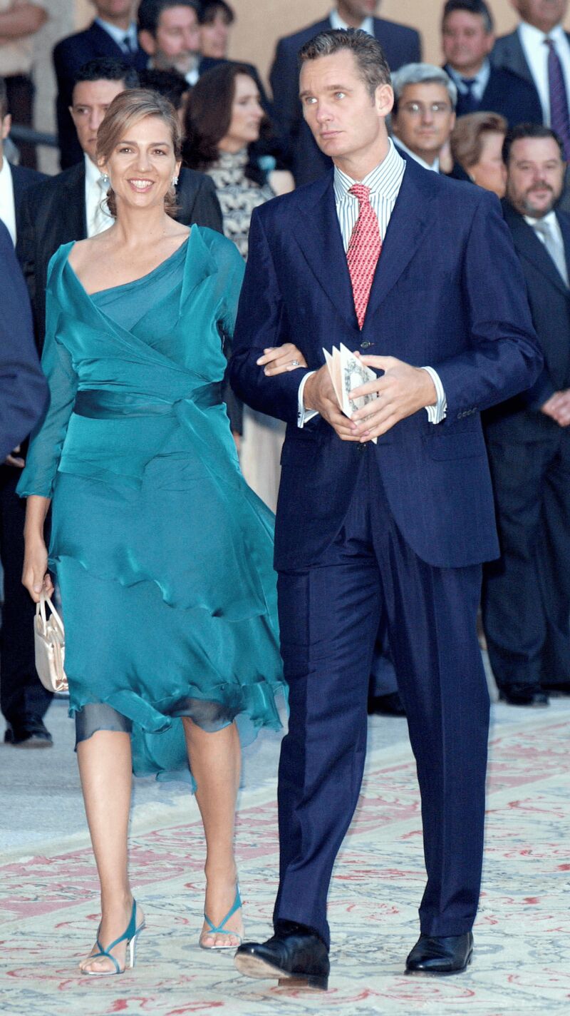 Infanta Cristina en la boda de Beltrán Gómez-Acebo y Laura Ponte.