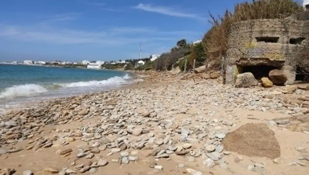 Cádiz.- Ayuntamiento de Barbate alcanza acuerdo con Costas para solventar la falta de arena en la playa de Los Caños
