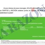 La conversación de Koldo donde menciona las fiestas de Santos Cerdán con el constructor clave