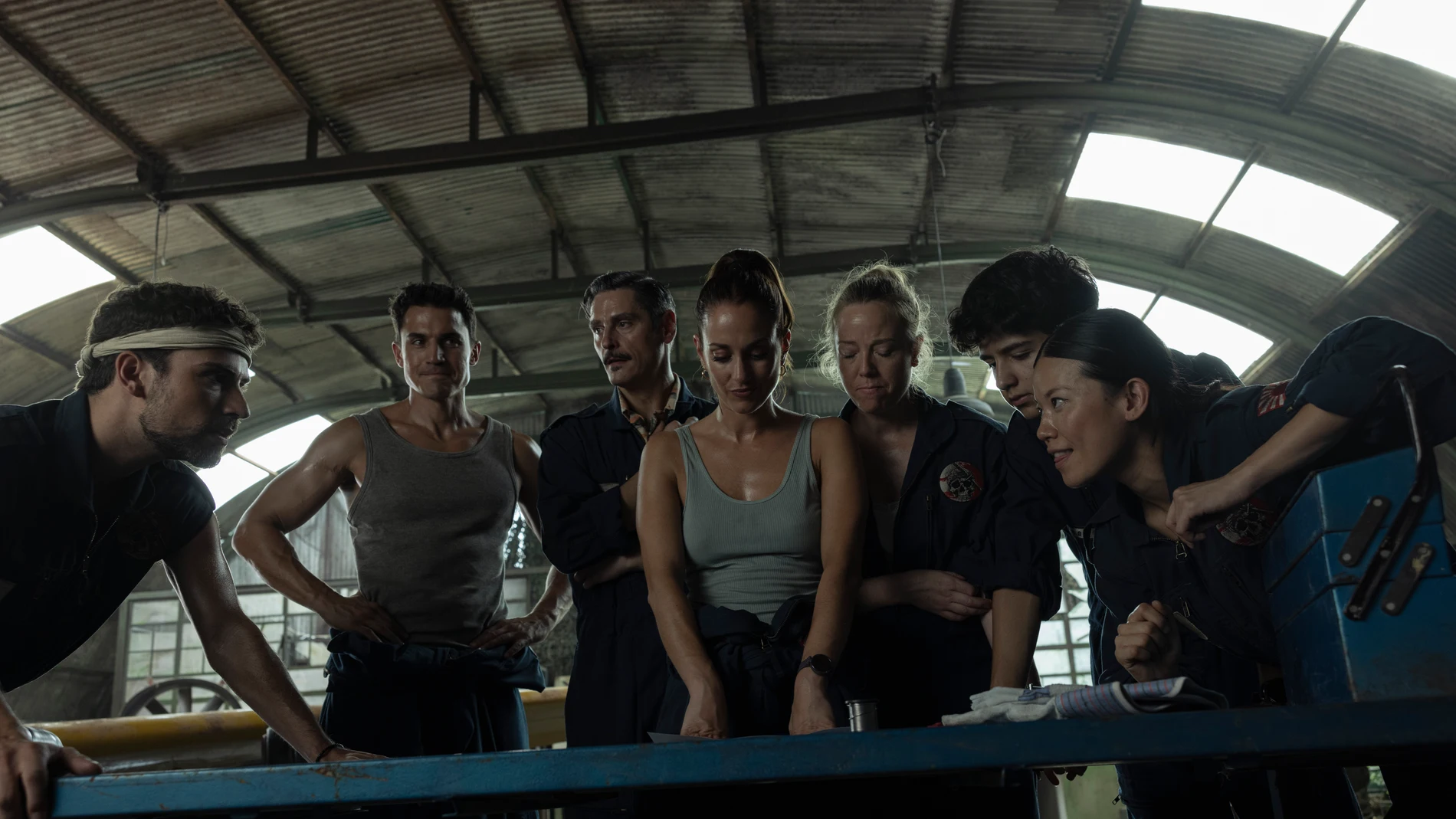 Escena de la serie