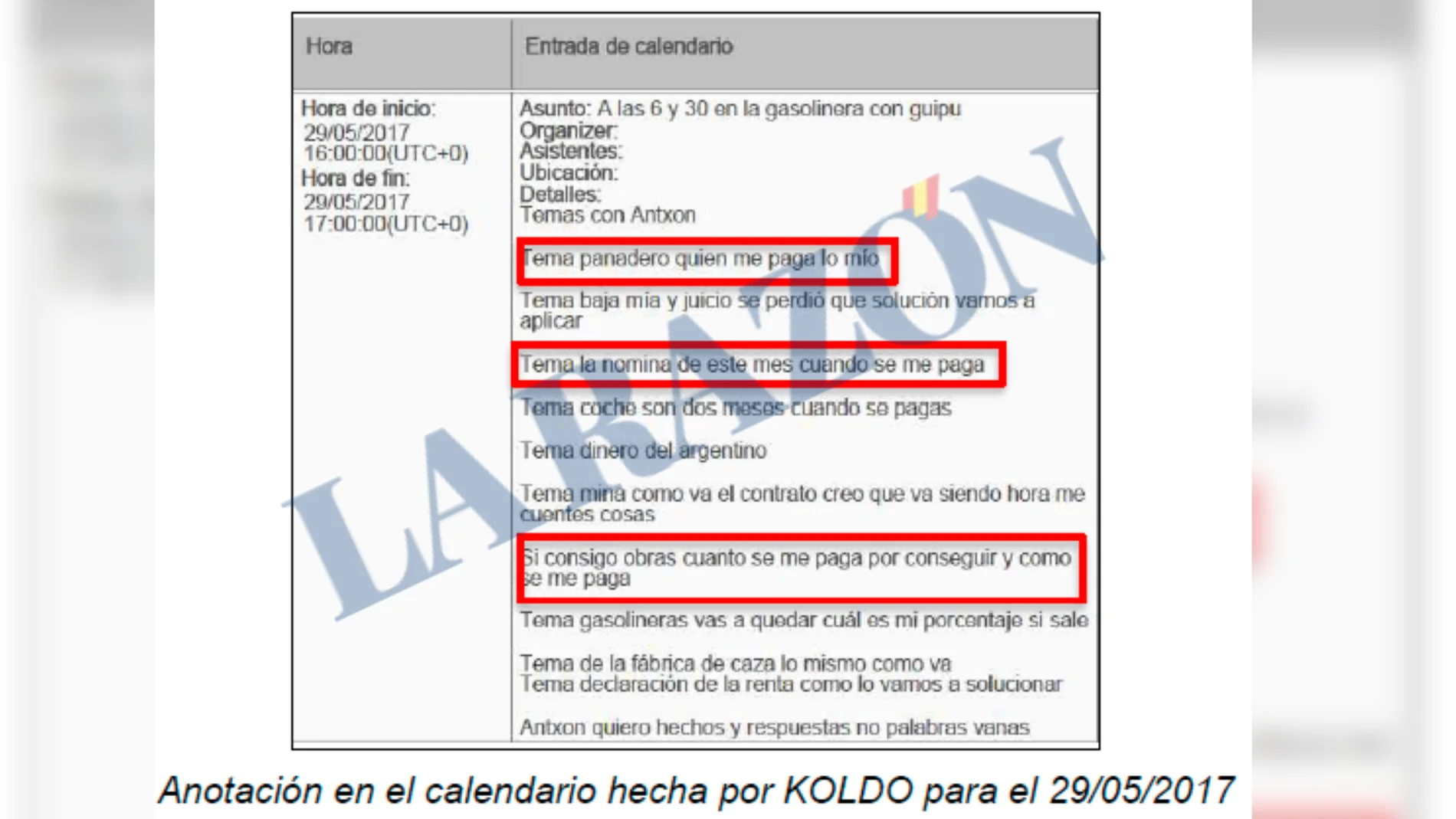 Notas Koldo informe UCO