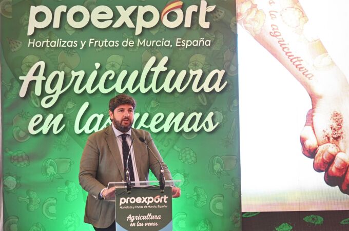Agua.- López Miras: "Nuestro desafío más importante como sociedad es parar el recorte del trasvase Tajo-Segura"