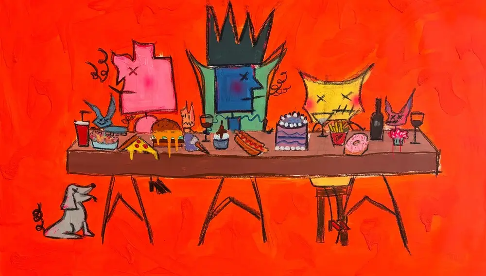 La última Cena de los Rebeldes 