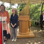 Armisén destaca el valor histórico y cultural de los yacimientos de La Olmeda y La Tejada y el Hydraulis en el Festival Consular de Lyon