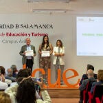 La consejera de Educación, Roció Lucas, preside el acto de entrega de premios del programa TCUE