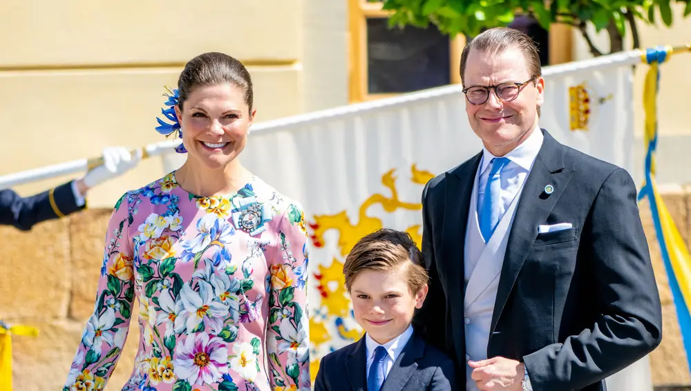La princesa Victoria de Suecia y su esposo, Daniel Westling