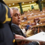 Santos Cerdán en el Congreso de los Diputados . 