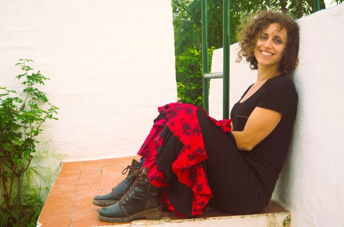 La artista María Jesús Cortés