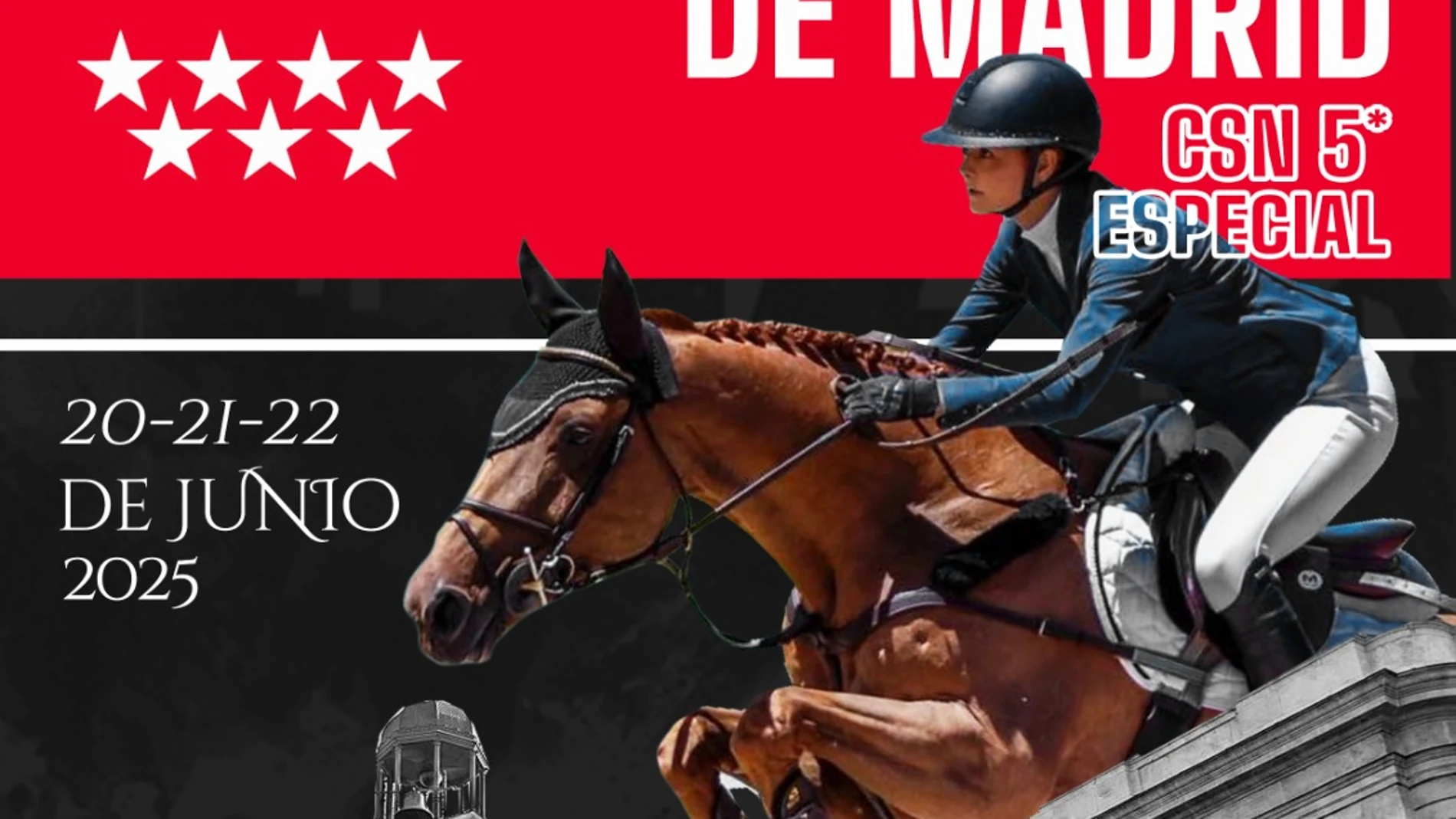 Cartel III Copa Comunidad de Madrid Gran Premio La Razón