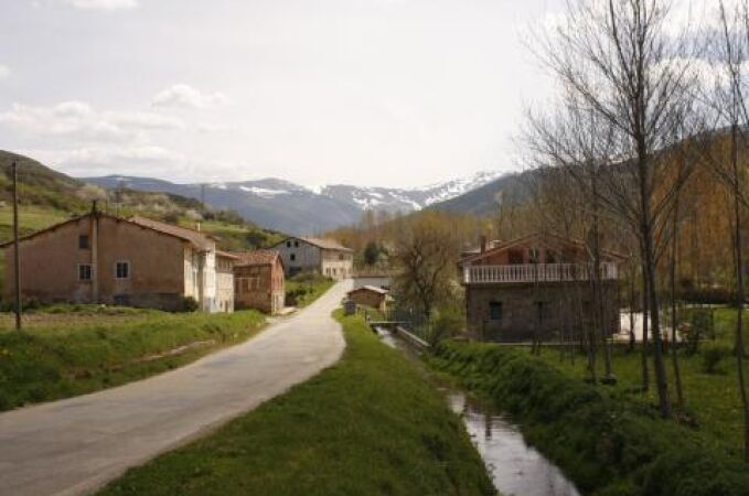 Vista de Santa Cruz del Valle Urbión, localidad en la que han encontrado el cadáver de la mujer con signos de violencia