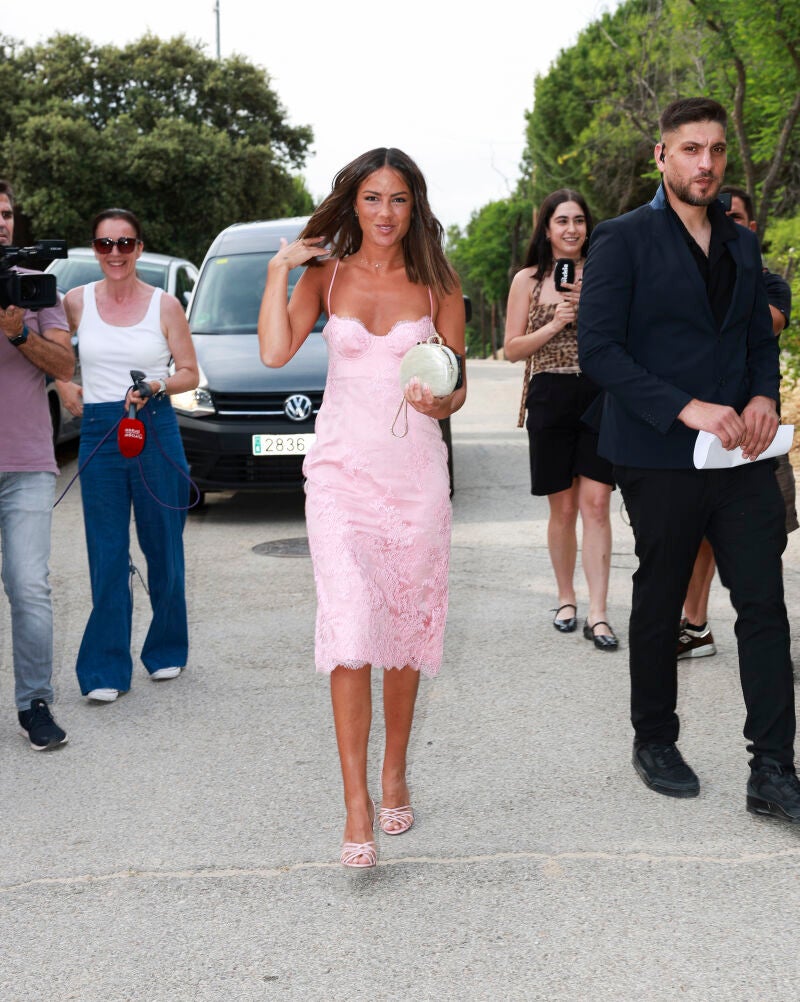 Melyssa Pinto en la boda de Susana Molina.