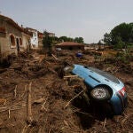 Rescatadas 10 personas y carreteras cortadas tras tormentas en zonas de Zaragoza y Teruel