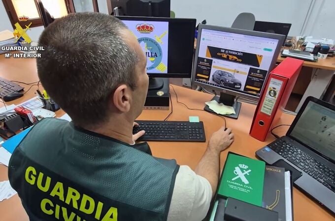 Imagen de un agente de la Guardia Civil.