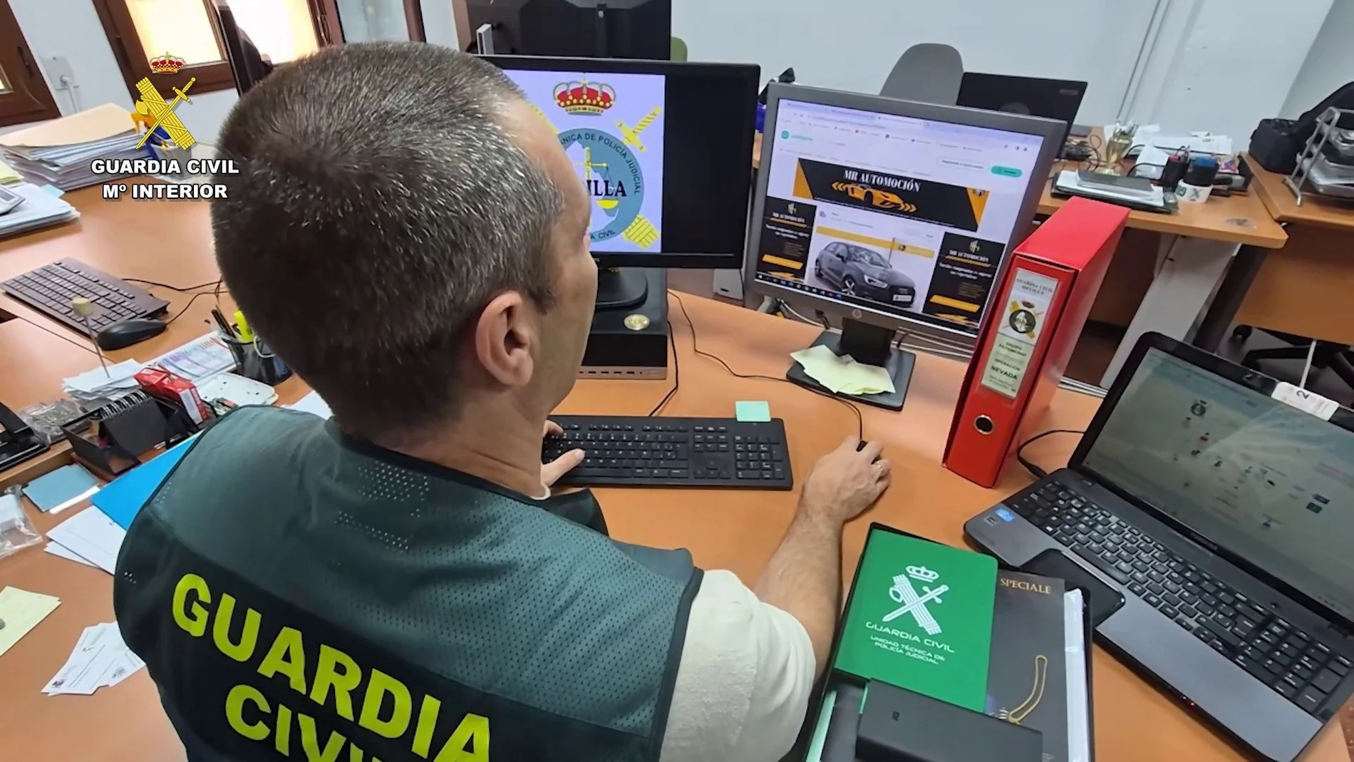 Imagen de un agente de la Guardia Civil.REMITIDA / HANDOUT por Guardia CivilFotografía remitida a medios de comunicación exclusivamente para ilustrar la noticia a la que hace referencia la imagen, y citando la procedencia de la imagen en la firma14/06/2025