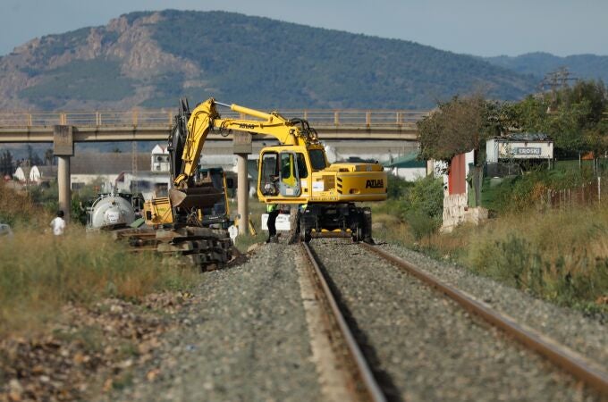 Trabajos de Adif en Alcantarilla para la conexión en Ave Murcia-Almería en alta velocidad