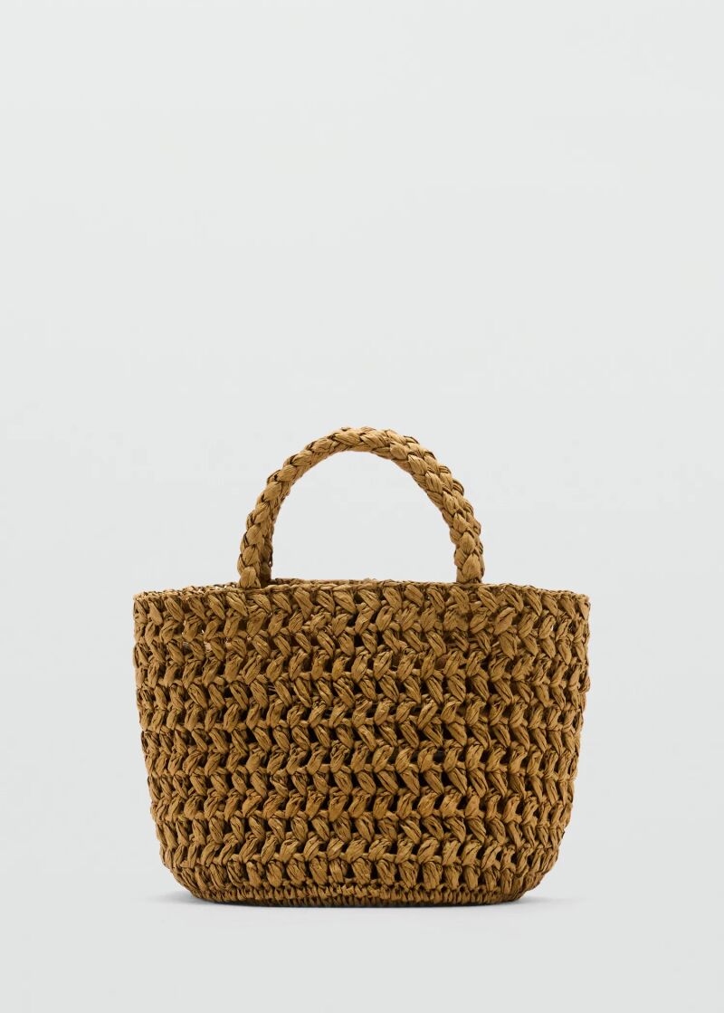 Bolso de fibra.