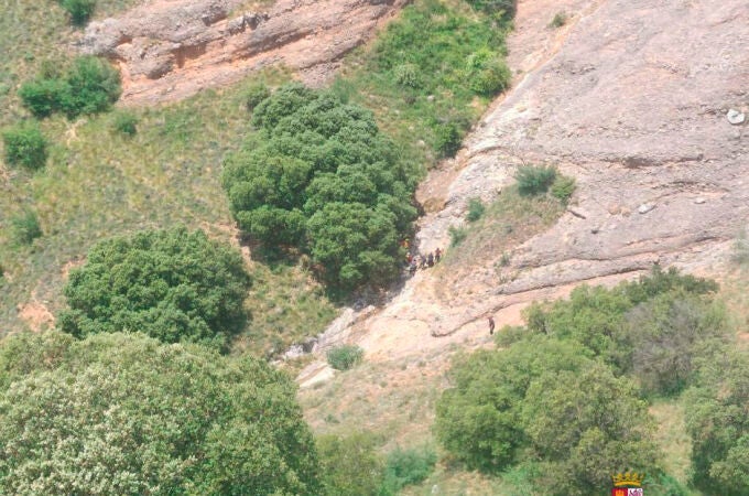 Fallece una escaladores tras sufrir una caída en la vía ferrata de Silanes, en Miraveche (Burgos)