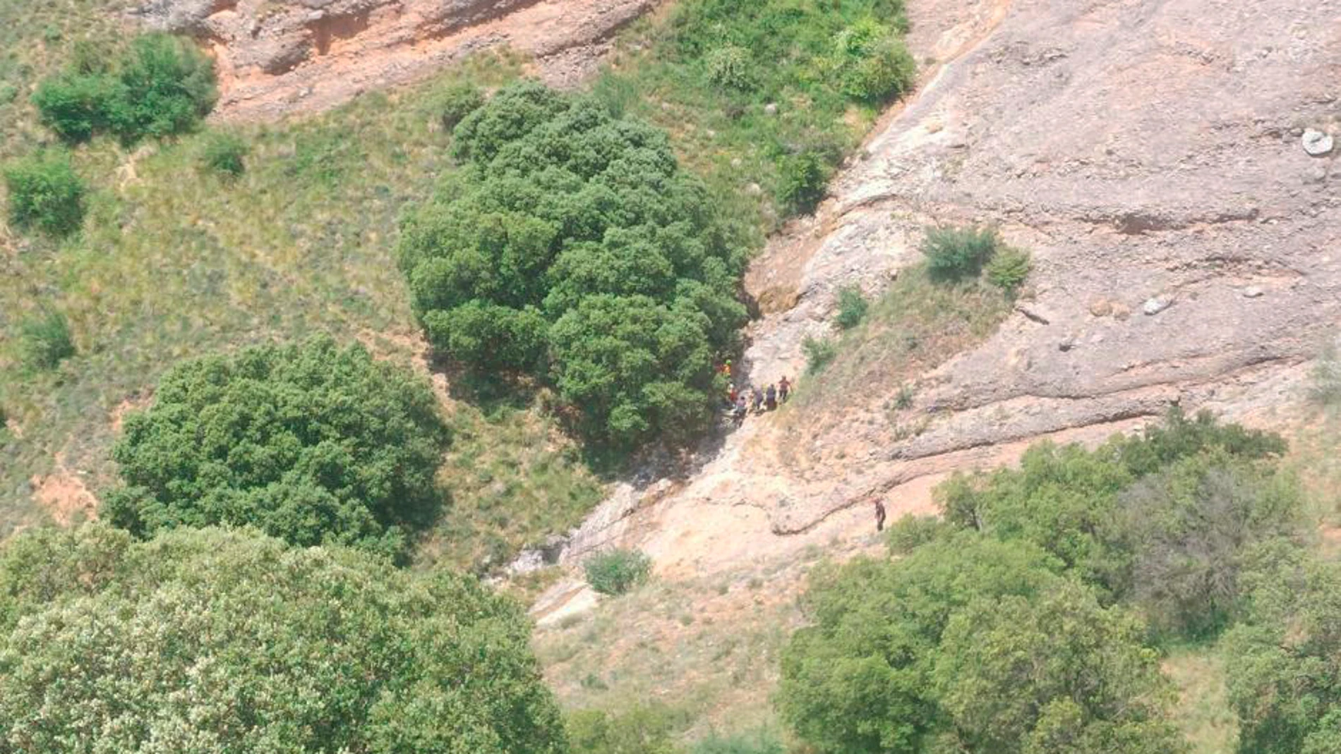 Fallece una escaladores tras sufrir una caída en la vía ferrata de Silanes, en Miraveche (Burgos)