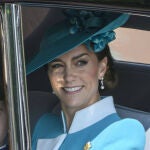Kate Middleton en el Trooping the Colour. 