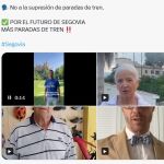 Segovia moviliza a rostros conocidos de la sociedad española contra la supresión de paradas de AVE