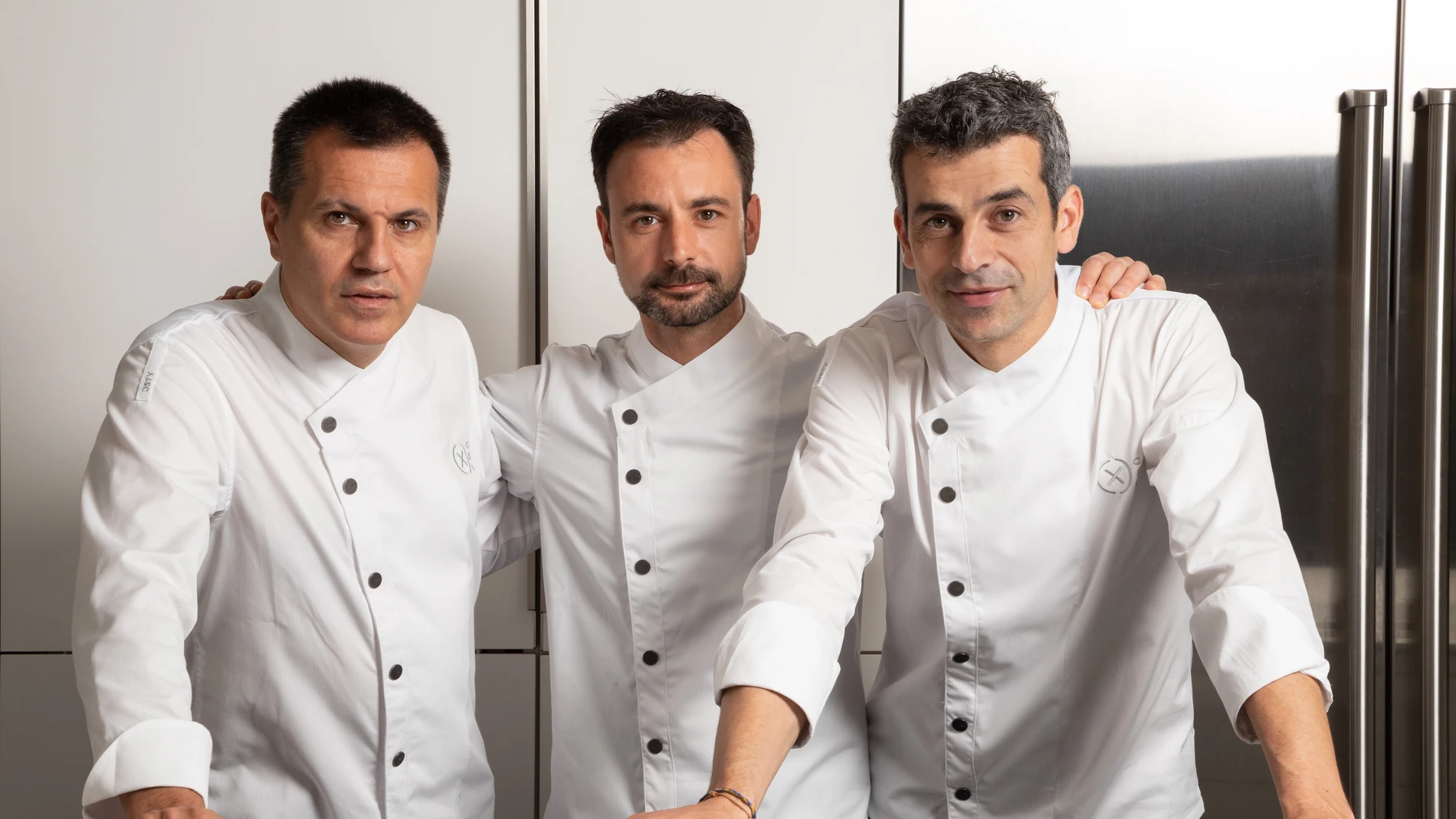 Disfrutar. Oriol Castro, Mateu Casanas y Eduard Xatruch