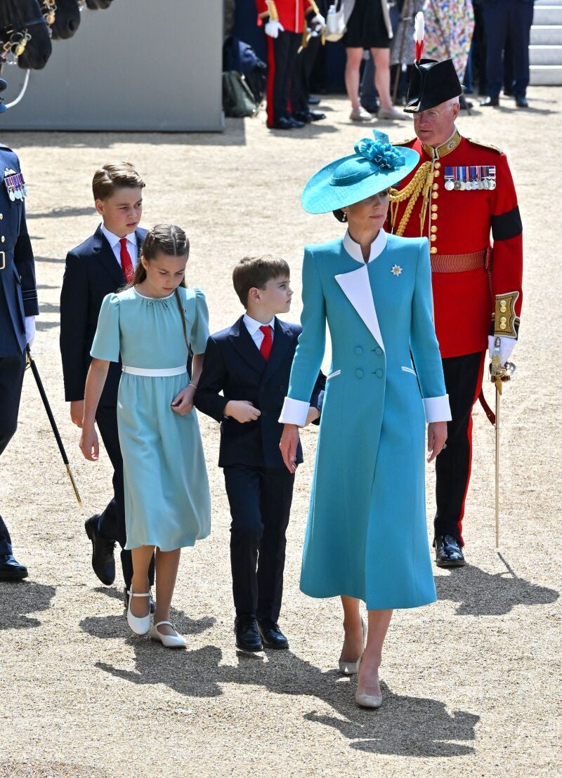 Kate Middleton en el Trooping the Colour.