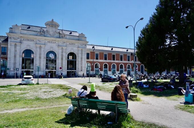 Exterior de la estación de trenes Valladolid-Campo Grande