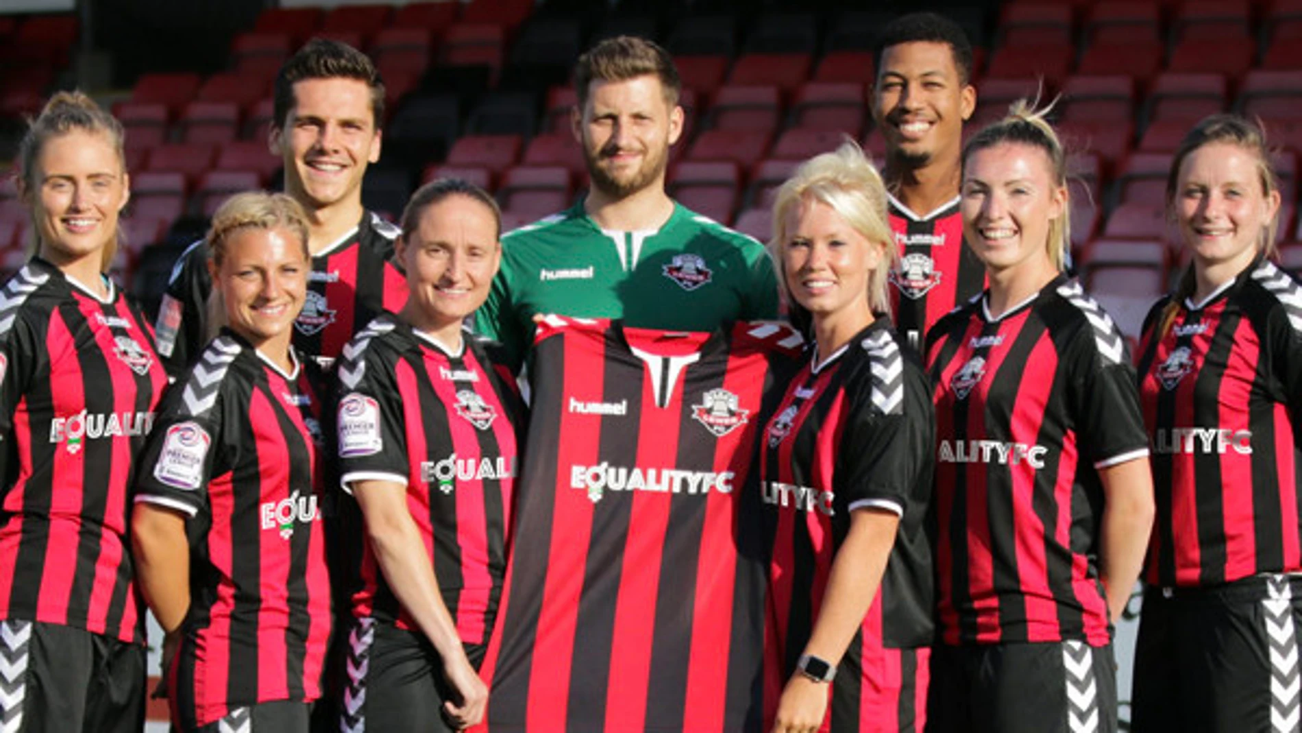 Los futbolistas y las futbolistas del Lewes FC