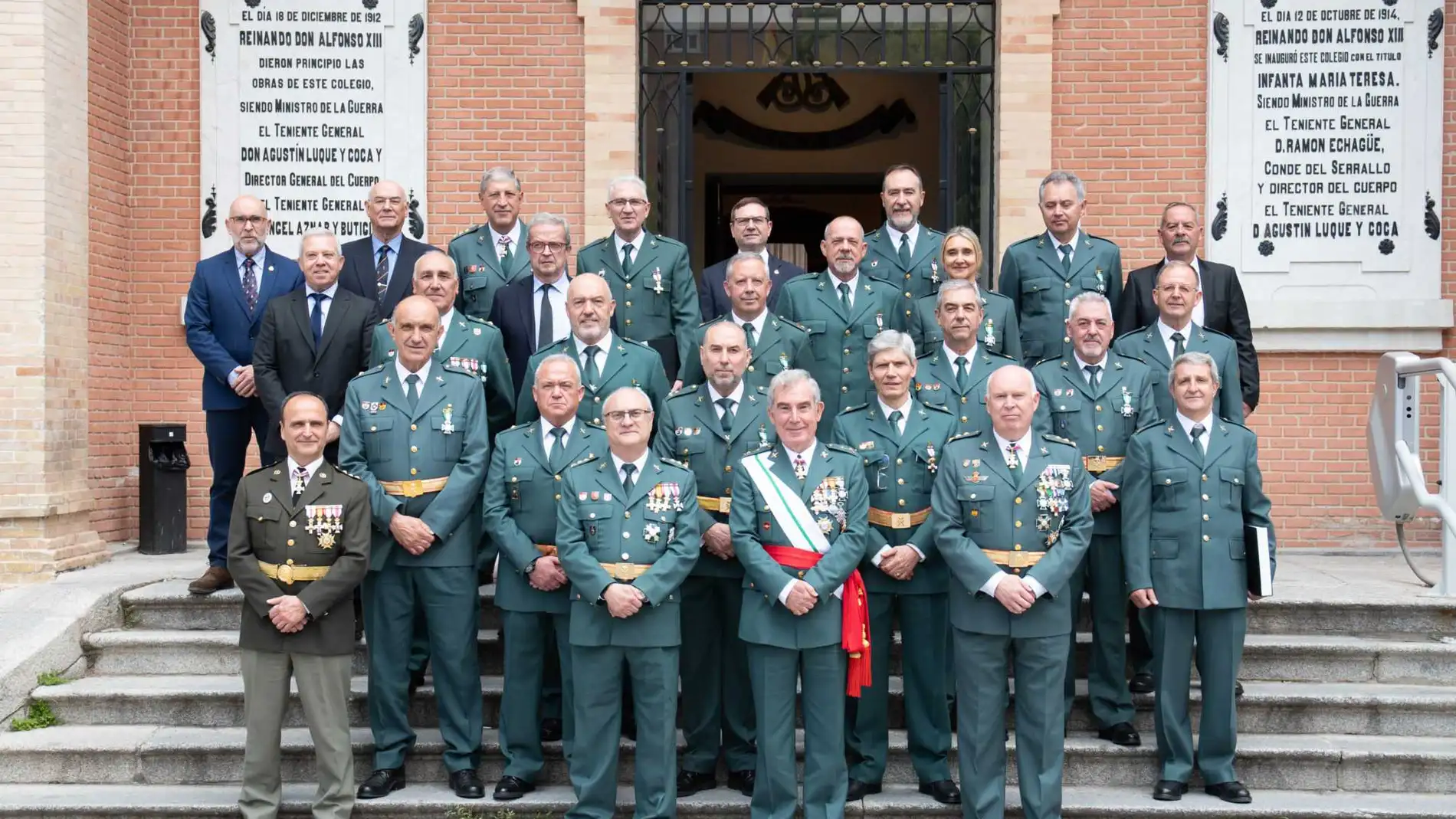 Acto conmemorativo del 181 aniversario de la fundación de la Guardia Civil