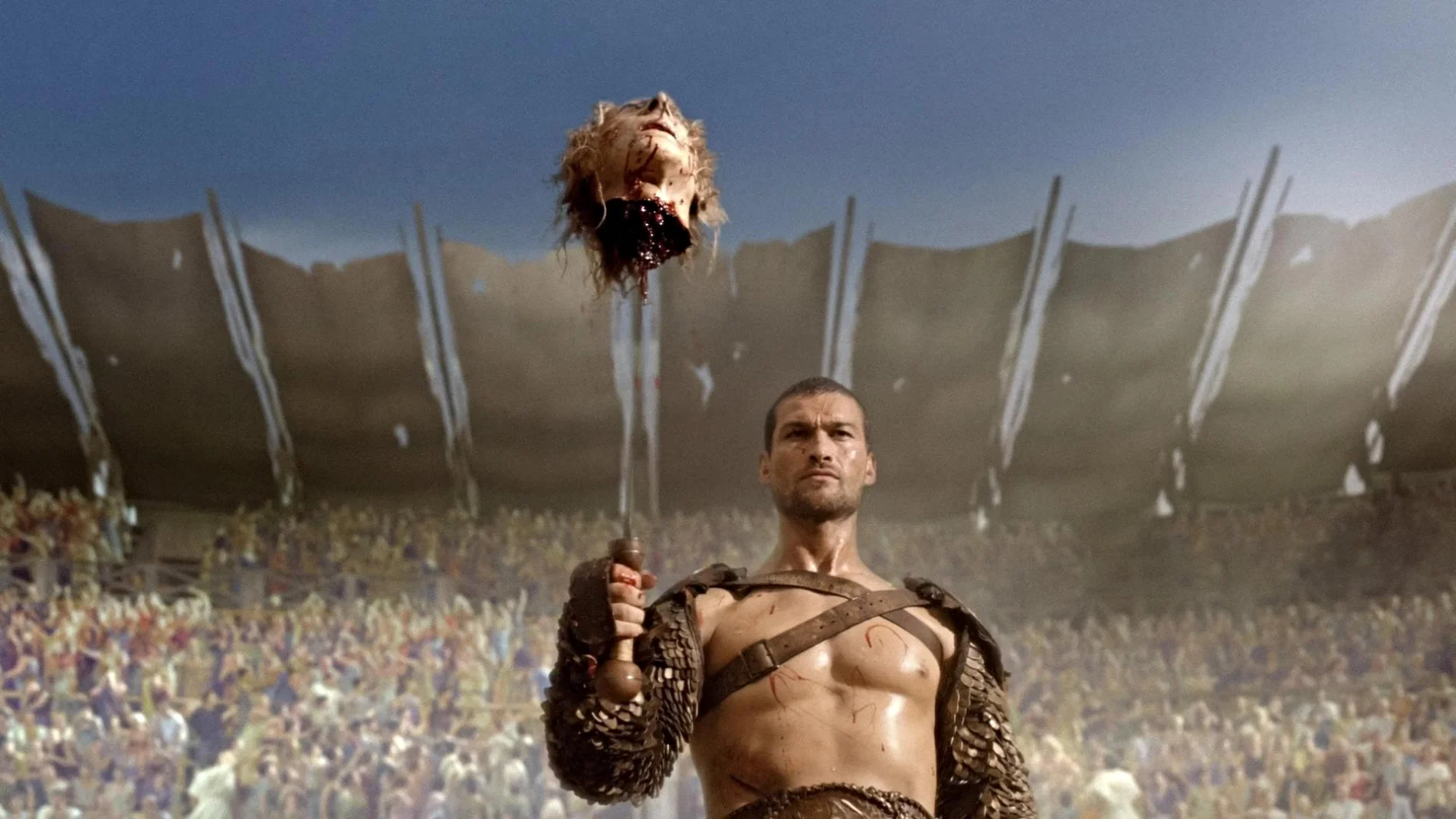 Andy Whitfield es el protagonista