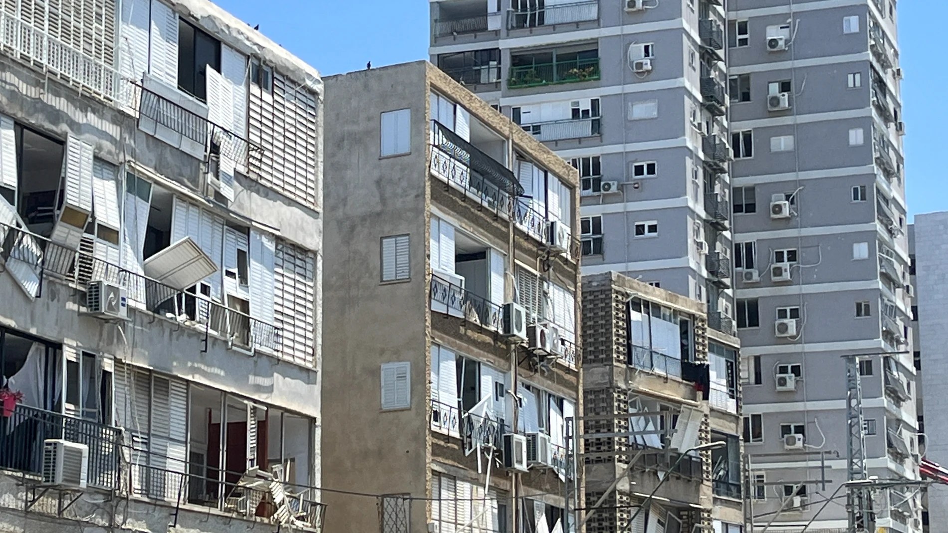 ISRAEL, BAT YAM - JUNE 15, 2025: A view of buildings damaged in an air strike by Iran Europa Press/Contacto/Andrei Shirokov 15/06/2025 ONLY FOR USE IN SPAIN