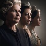 La reina reina Isabel II en varias etapas de su vida