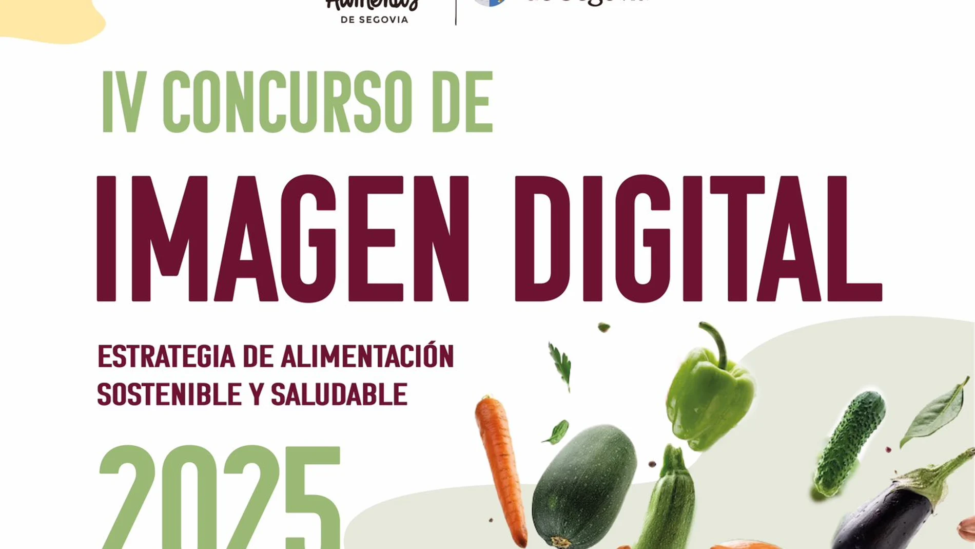 Cartel del concurso que ha lanzado la Diputación de Segovia