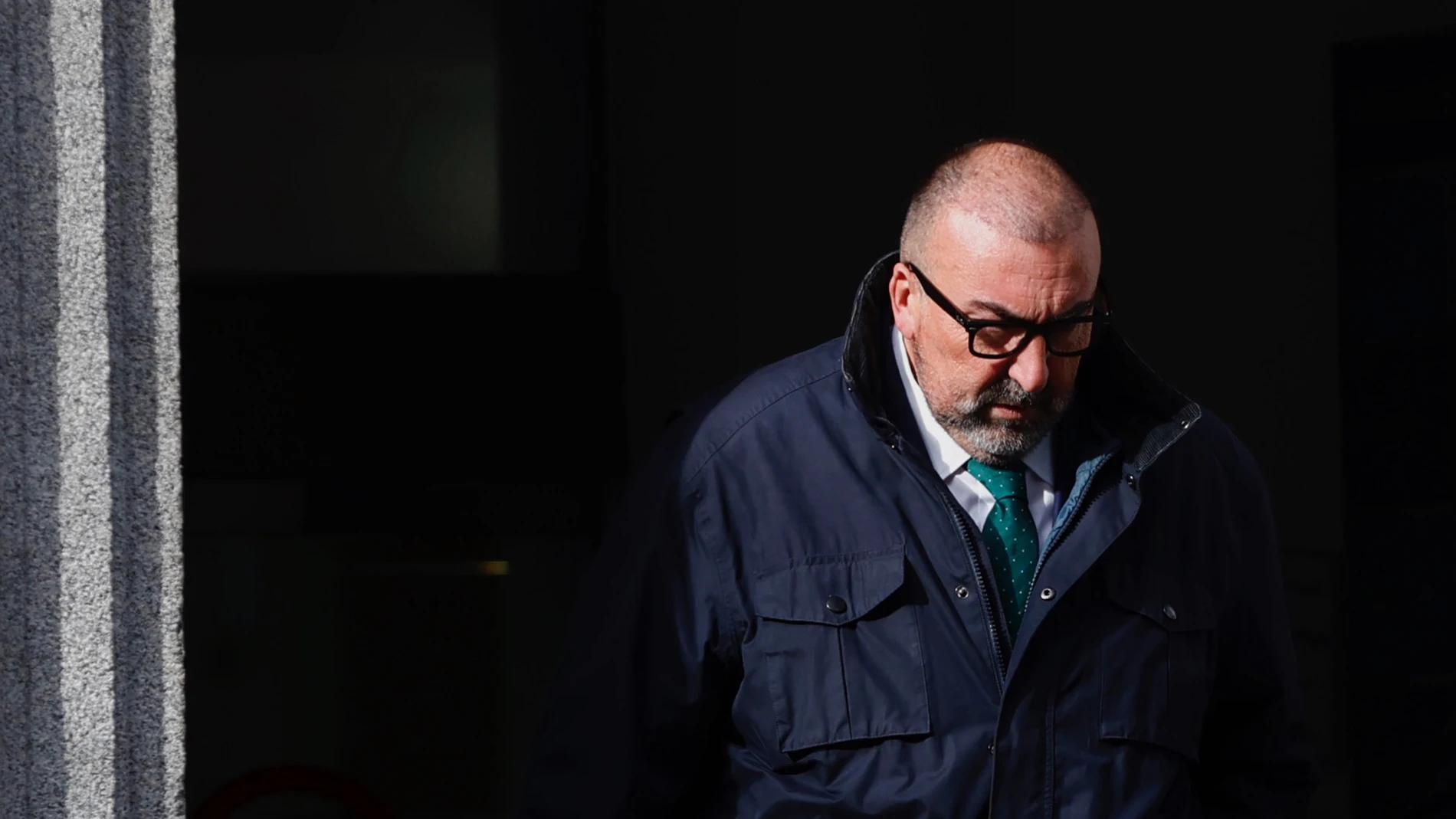 Salida de Koldo García del Tribunal Supremo tras su declaración.