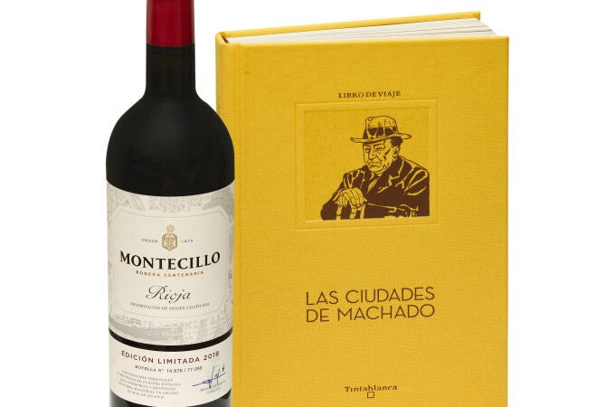 Bodegas Montecillo Edición Limitada 2019 marida el título Las ciudades de Machado en un exclusivo pack solo disponible en librería La Mistral hasta fin de existencias
