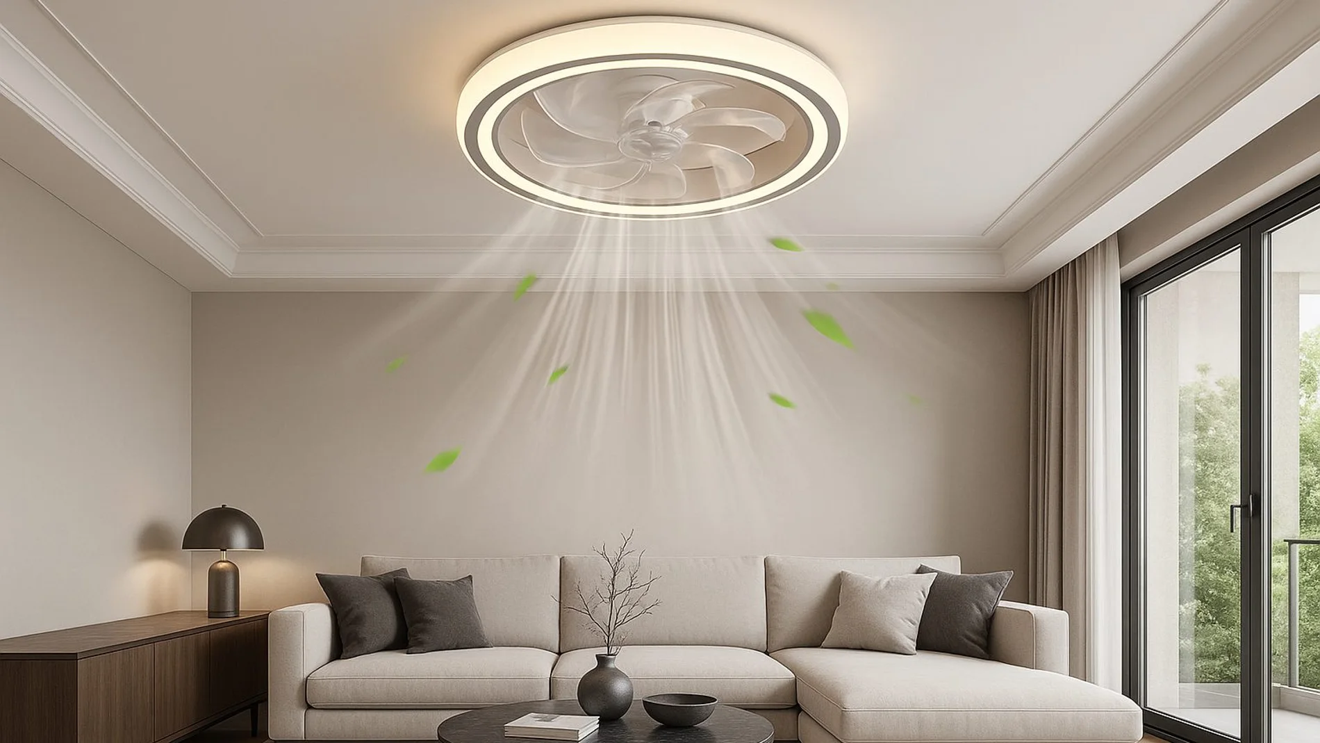 Ventilador de techo