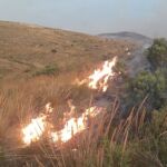 Incendio en Chinchilla de Montearagón (Albacete)