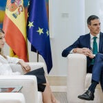 Pedro Sánchez y Yolanda Díaz se reúnen tras la crisis por el caso de Santos Cerdán