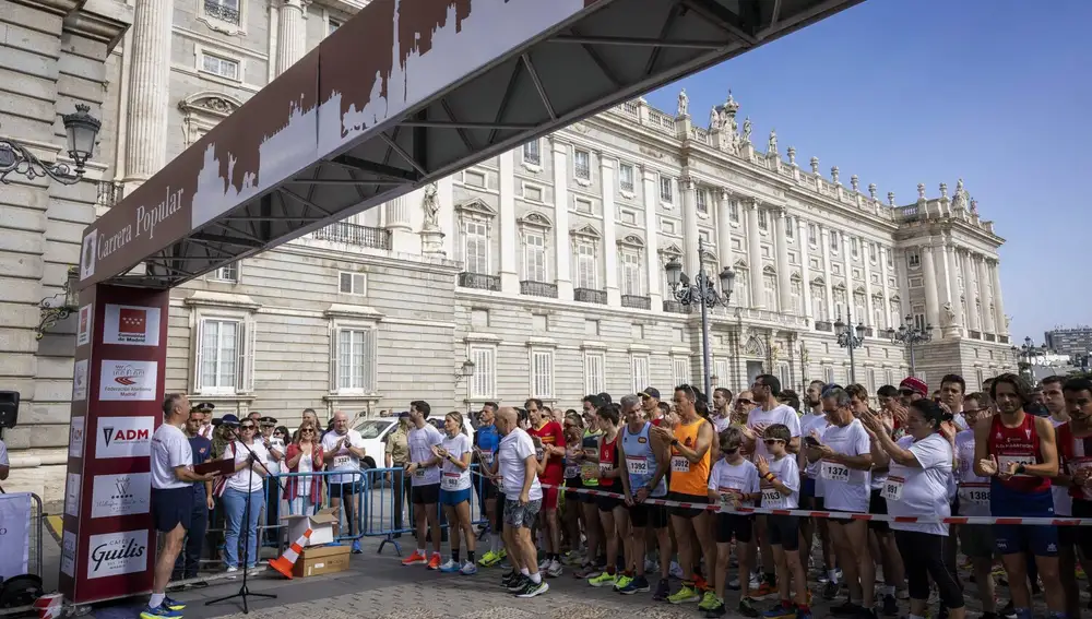 Carrera popular por la proclamación de Felipe VI