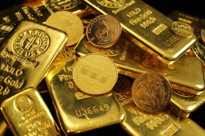 Monedas de oro
