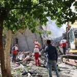 Irán.- Israel bombardea la sede de la televisión pública iraní