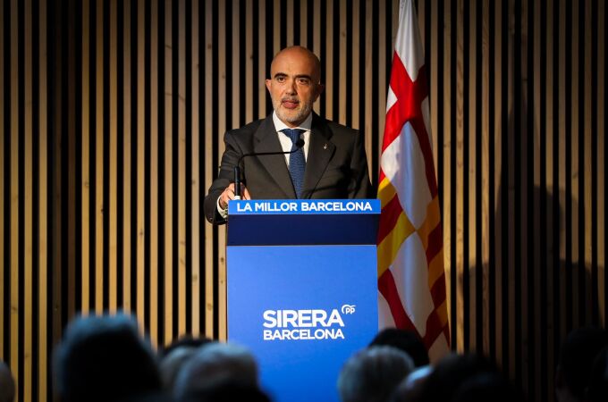 Daniel Sirera, durante su conferencia