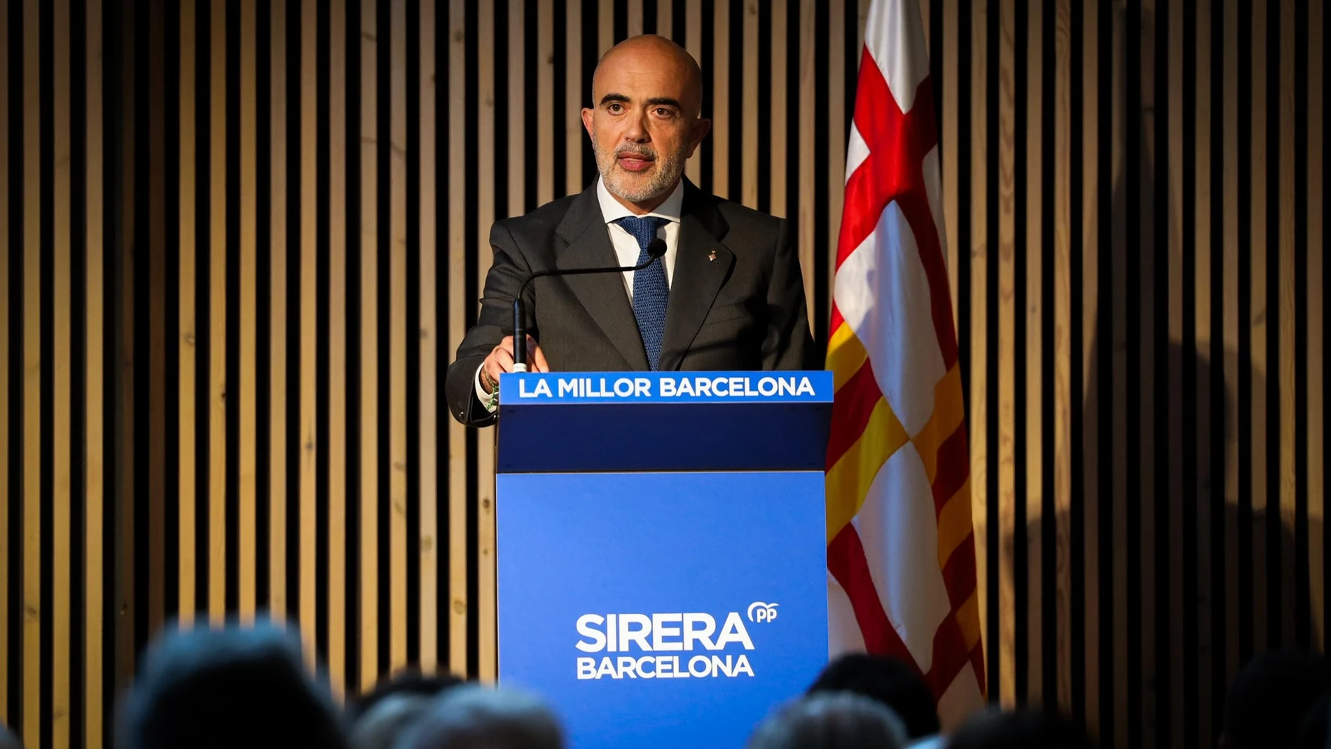 Daniel Sirera, durante su conferencia