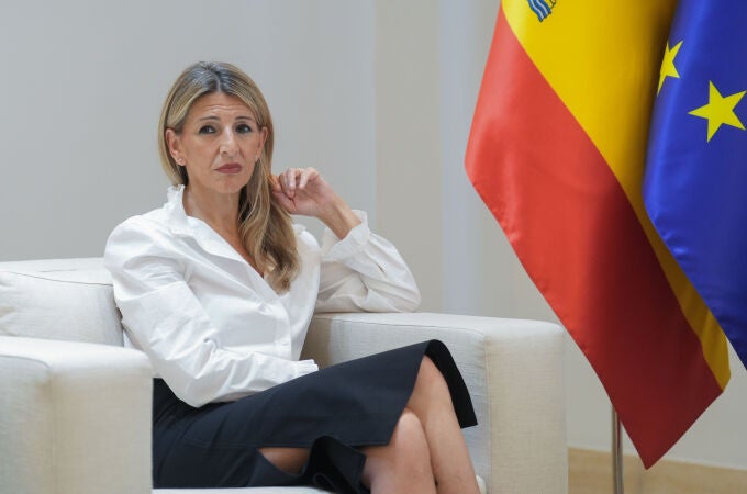 Reunión Pedro Sánchez y Yolanda Díaz