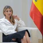 Reunión Pedro Sánchez y Yolanda Díaz