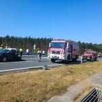 Una persona fallecida y varias heridas en un accidente de tráfico en O Pino (A Coruña)