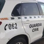 Imagen de archivo de un coche de la Guardia Civil. 