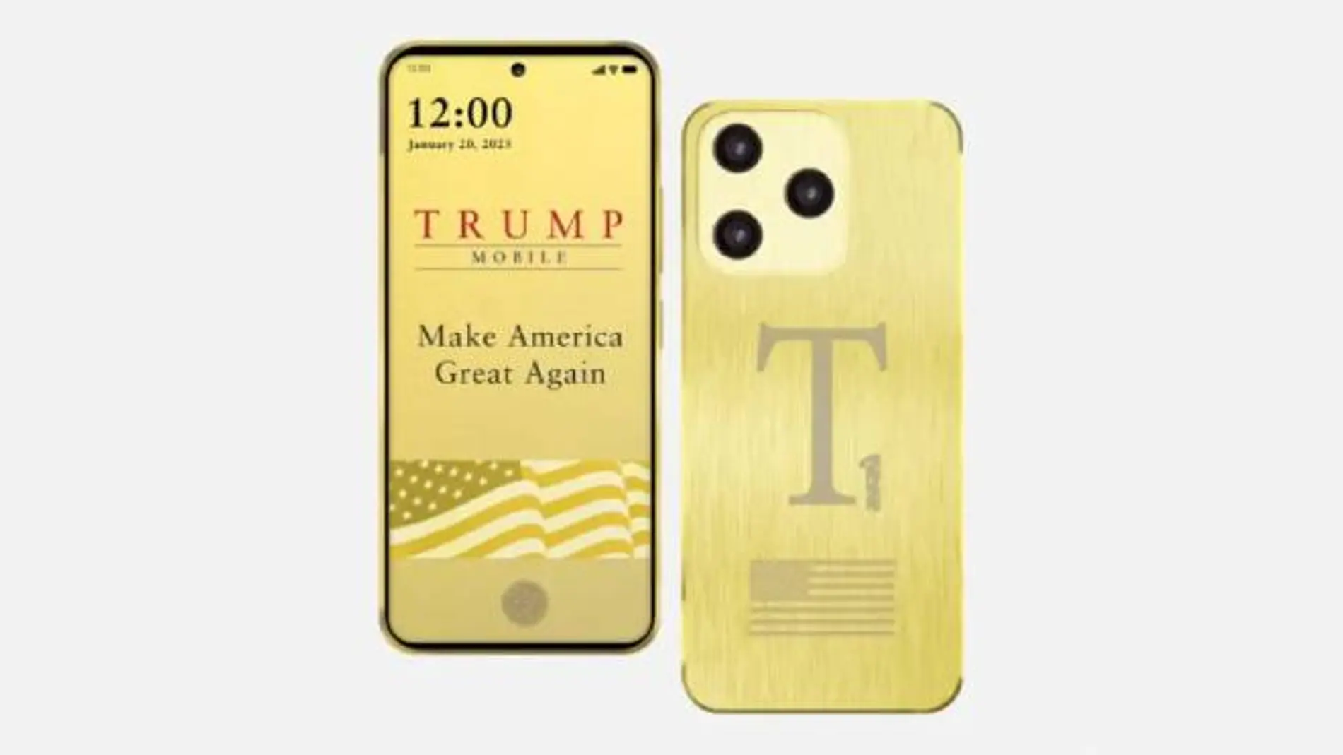 Así es el ‘TrumpPhone’ que Donald Trump lanzará en septiembre por 499$.