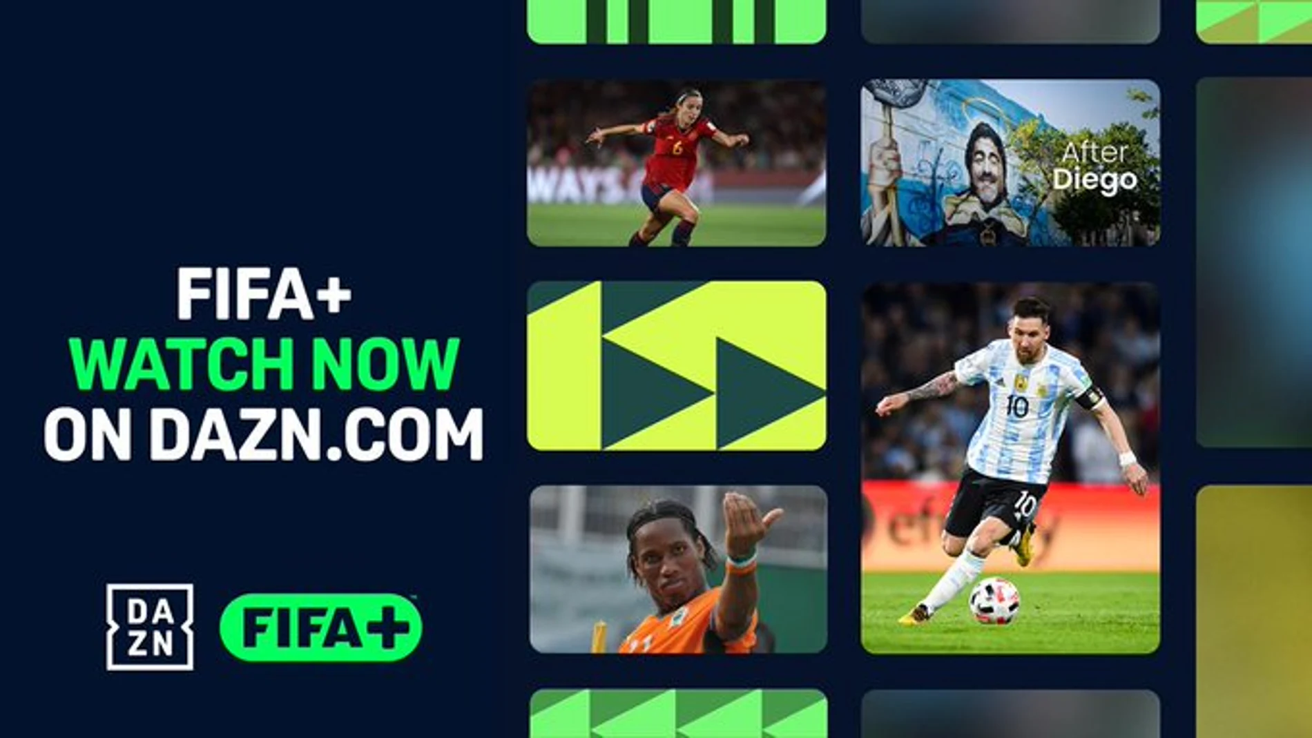 Alianza DAZN y FIFA para el lanzamiento global de FIFA+